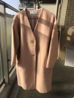 NATURAL BEAUTY BASIC ロングコート ピンク