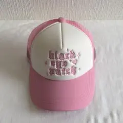 ツ*マ様 【美品】Black Eye Patch ピンク　メッシュキャップ　フリのサムネイル