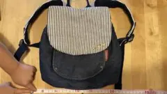 デニムストライプリュック お名前が【せな】ちゃん、もしくは即購入で100円引き