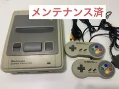 メンテ済　スーパーファミコン本体　セット