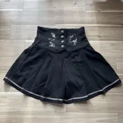 axes femme poetiqueキュロットスカート