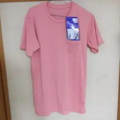 未使用　タグ付き　Mサイズ ピンク Tシャツ ポケット付き　イトーヨーカドー
