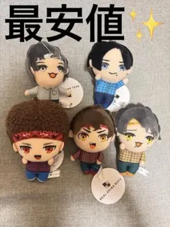 【REAL AKIBA BOYZ】ボイスマスコットぬいぐるみ 全9種コンプセット リアルアキバボーイズ マスコットぬいぐるみ とぅーし GIGO