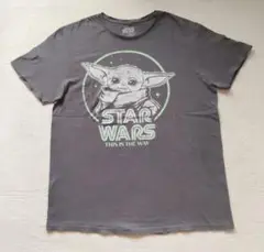 ☆映画■STARWARS■ベビーヨーダ■プリント■Tシャツ■半袖■L☆