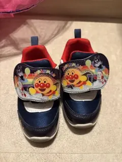 アンパンマン キッズシューズ 14.0cm ネイビー/レッド