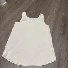 ホワイト タンクトップ Fサイズ LEPSIM