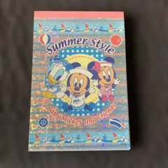 Disney Store Baby Mickey メモ帳Summer Style