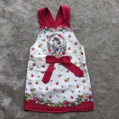 ディズニープリンセス　エプロン　子供用　110〜120