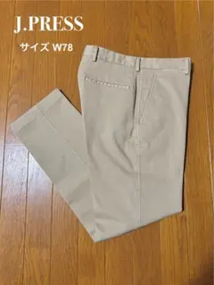 J.PRESS ベージュ チノパン サイズW78のサムネイル