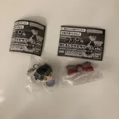 名探偵コナン めじるしアクセサリー3 工藤新一、蝶ネクタイ型変声機　2点