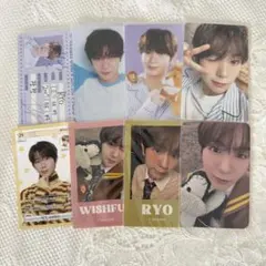 nct wish シーグリ wishful Log in リョウ トレカ セット