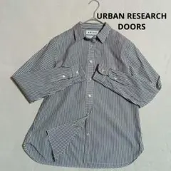 【アーバンリサーチドアーズ】 レディース ストライプ シャツ