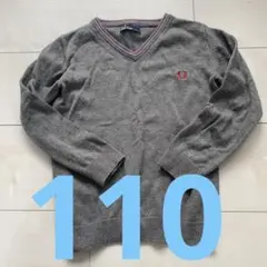 フレッドペリーVネックカーディガン110
