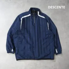 DESCENTE / ハーフジップ プルオーバー トレーナー ジャケット S-Mのサムネイル