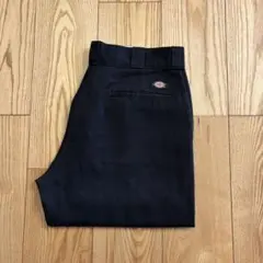 Dickies 874 ブラック ワークパンツ ゴールデンサイズ33×30