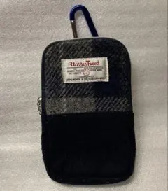 Harris Tweed ハリスツイード　ポーチ　小物入れ　マルチケースのサムネイル