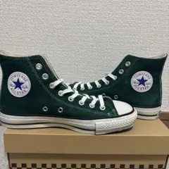 コンバース　オールスターJ スエード　グリーン　ハイカット　日本製