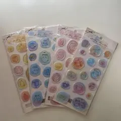 ☆ちいかわ メルティシュシュ シーリングスタンプ風シール 4枚おまとめセット☆