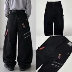 90s Lee cargo flare denim gimmick flap - メルカリ