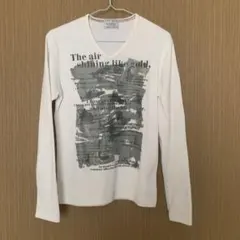 NICOLE CLUB FOR MEN 長袖カットソー ホワイト