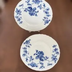 美品⭐️Richard Ginoriラウンドプレート26.5 ローズブルー2枚