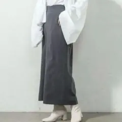 mystic ミスティック ベロアタッチタイトスカート