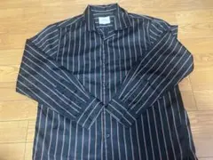 CORISCO ストライプ 長袖シャツ M