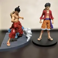 ルフィ フィギュア 戦闘ポーズ　ルフィフィギュア　2体セット