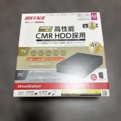 BUFFALO 外付けHDD 8TB HD-EDS8U3-BE - メルカリ