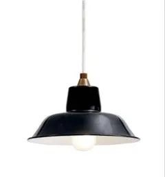 IDEE PORCELAIN ENAMELED IRON LAMP Black