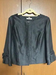 Rose Tiaraグレー ノーカラージャケットのサムネイル