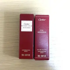 Cartier 香水 サンプル 2本セット