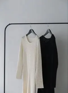 pois ポワ メッシュカーディガン-cardigan ブラック 2026年最新】POIS