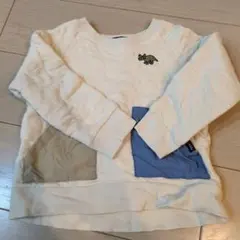 アイボリー恐竜刺繍トレーナーのサムネイル