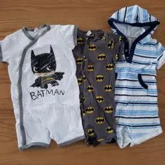 ベビーロンパース　6～9M　3枚セット