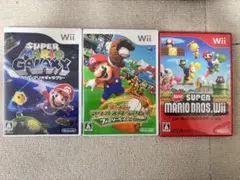 Wii スーパーマリオシリーズ ゲーム3本セット