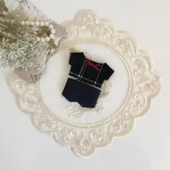 アイナナ ドンぬい シャツ パンツセット コーデュロイ タータンチェック×グレー