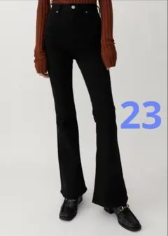 moussy HIGH WAIST EMOTION FLARE 定番フレアデニム