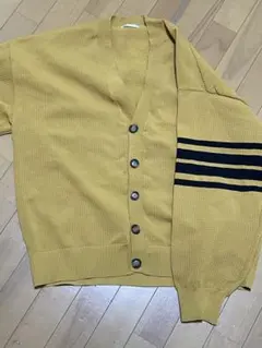 JaVa マスタード カーディガン L 男女兼用