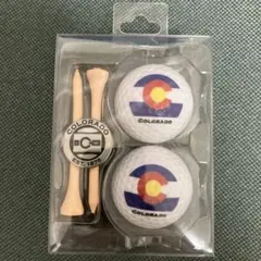 Colorado ゴルフボール 2個 ティー マーカー セットのサムネイル
