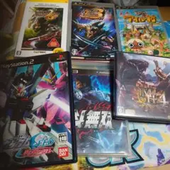 ジャンク。PSPソフトまとめ売り　クロヒョウ2　モンスターハンター