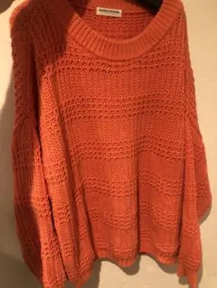 RODEO CROWNS オレンジ ニットセーター 長袖