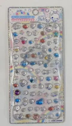 【正規品】ぷくぷくあわわちゃん　ジュエルプチドロップシール