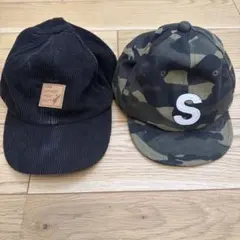 キッズ キャップ 2点セット