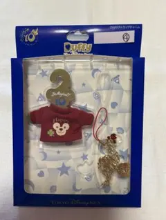 ☆新品・未使用☆ダッフィー 2wayストラップチャーム　④ Happy