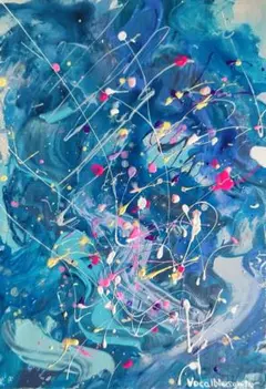 油絵【クリオネの夢】1点物の原画◆作者サイン入り/油彩画 油絵【クリオネの夢】1点物の原画◇作者サイン入り/油彩画 - メルカリ