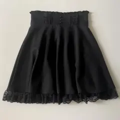 MARS 裾レースジャンスカ ブラック ♡即購入可・24時間以内発送♡