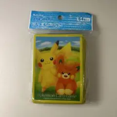 ポケモンカード　デッキシールド　スリーブ 【ピカチュウ&パモ】