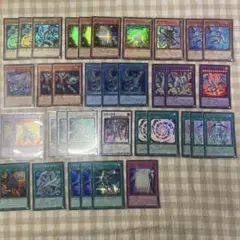 ウ*む様 遊戯王 ブルーアイズ デッキパーツまとめ売り（スーパーレア以上のみ）