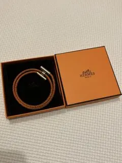 エルメス　レザー　ブレスレット　トゥルニ　トレッセのサムネイル